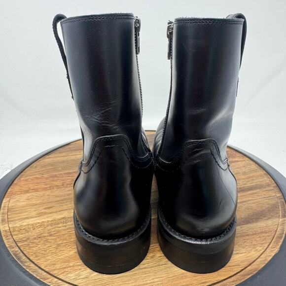 Wolverine Blvd Pull-On Zip Boot W990095 Mens Black Casual 9D - Picture 4 of 10